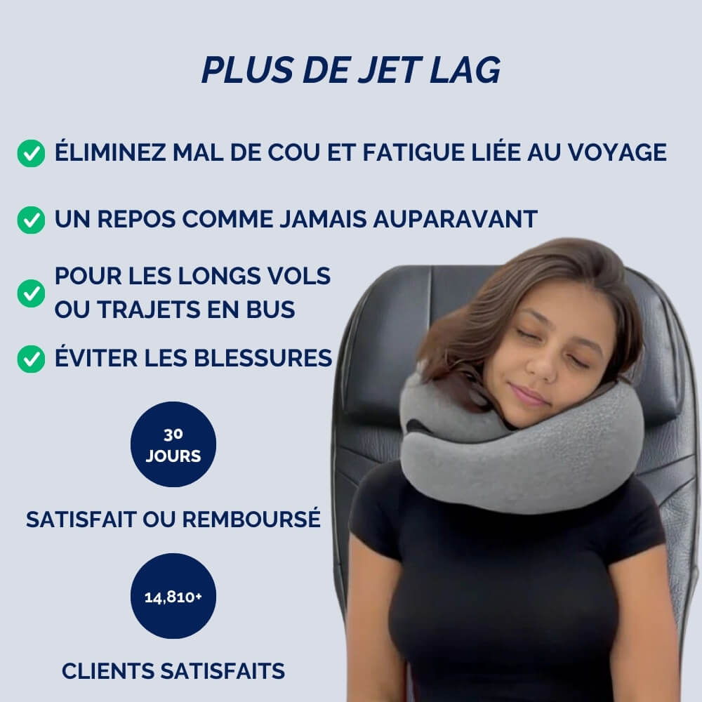 CerviRelax™ Oreiller cervical de voyage