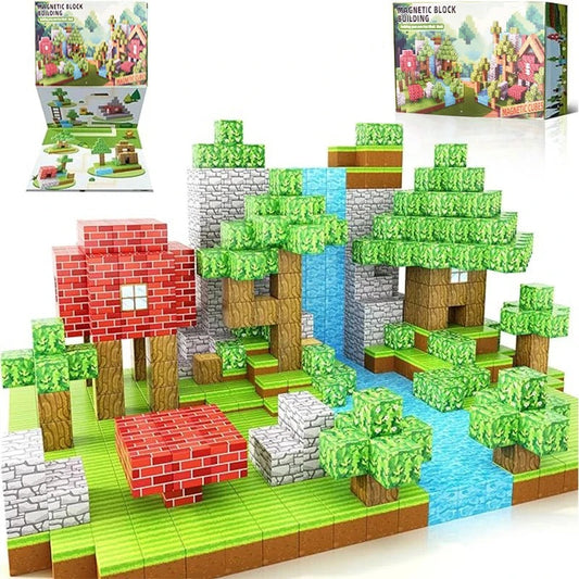 BlockMagix™ | Blocs de Construction Magnétique pour Enfant